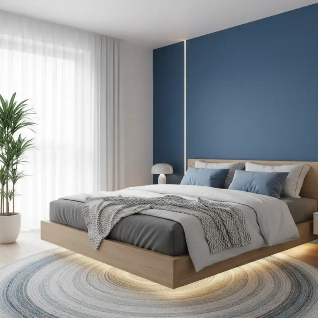 Platform Beds With Floating Frames