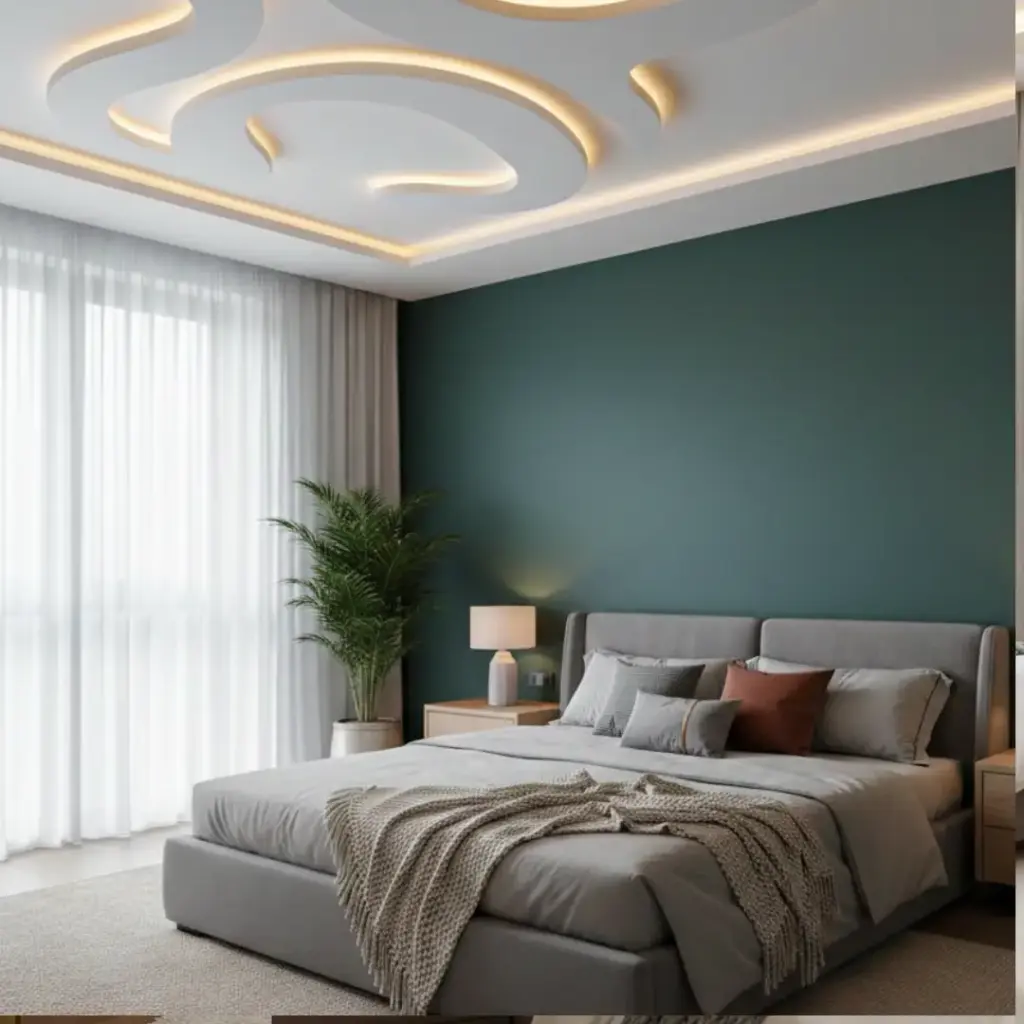 Gypsum Board Ceilings for Sleek Shapes