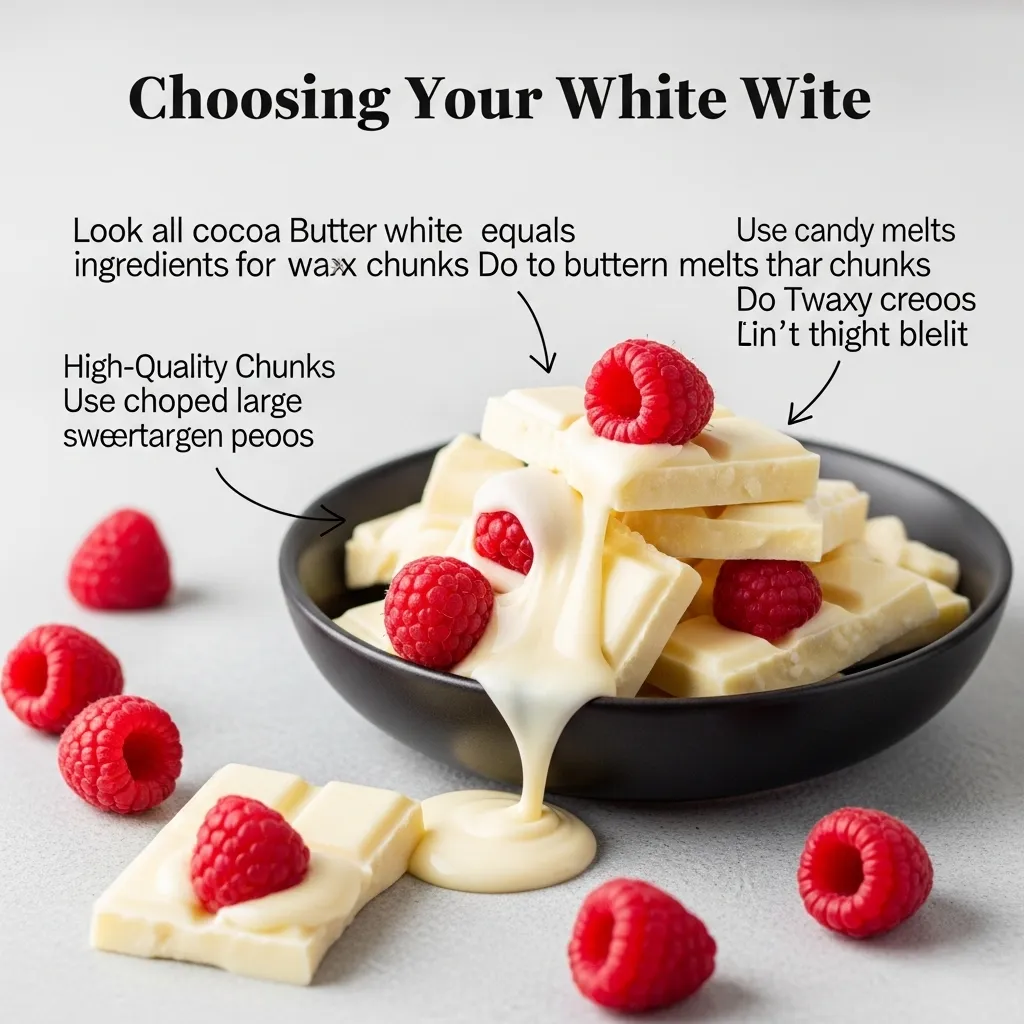 Choosing Your White Chocolate