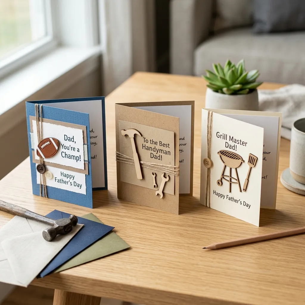 Hobby-Themed Fathers Day Cards