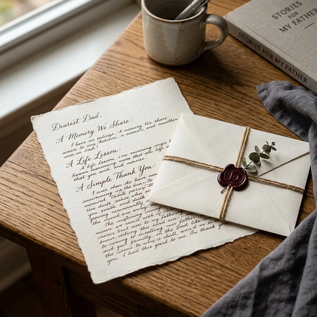 Letter-Style Fathers Day Cards